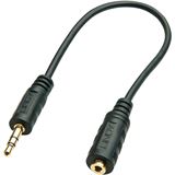 (€24,50*/1m) 0.20m Lindy Audio Adapterkabel 3.5mm Klinke Stecker (€24,50*/1m) 0.20m Lindy Audio Adapterkabel 3.5mm Klinke Stecker