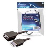 (€1,63*/1m) 3.00m MediaRange USB2.0 Verlängerungskabel