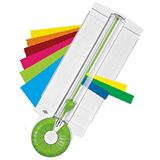 WEDO Rollenschneider 12-in-1 Comfortline, weiß / apfelgrün WEDO Rollenschneider 12-in-1 Comfortline, weiß / apfelgrün