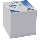 WEDO Zettelboxeinlage, 90 x 90 mm, wei&szlig;, 700 Blatt