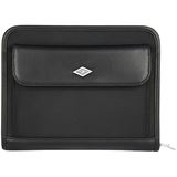 WEDO Konferenzmappe Elegance, A5, Kunstleder/Nylon, schwarz WEDO Konferenzmappe Elegance, A5, Kunstleder/Nylon, schwarz