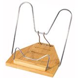 WEDO Lesest&auml;nder, aus Bambus, vernickelte Metallb&uuml;gel