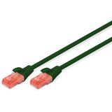 (&euro;2,45*/1m) 2.00m Digitus Cat. 6 Patchkabel U/UTP RJ45 Stecker