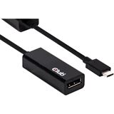 (EUR 25,75* / 1 m) 1.20m Club 3D Displayport 1.2 Adapterkabel aktiv USB C Stecker auf Displayport Stecker Weiß 4K (EUR 25,75* / 1 m) 1.20m Club 3D Displayport 1.2 Adapterkabel aktiv USB C Stecker auf Displayport Stecker Weiß 4K