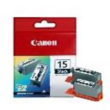 Canon Tinte BCI-15BK 2er-Pack 8190A002 schwarz