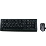 MediaRange Tastatur und Maus Englisch (UK) USB schwarz