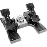 Logitech G Saitek Pro Flight Rudder Pedals USB schwarz/silber PC Logitech G Saitek Pro Flight Rudder Pedals USB schwarz/silber PC