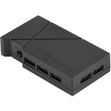 Silverstone SST-LSB01 RGB-LED-Hub + 2x LED-Streifen schwarz Silverstone SST-LSB01 RGB-LED-Hub + 2x LED-Streifen schwarz