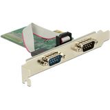 Delock PCIe x1 > 2 x Seriell RS-232