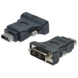 Digitus DVI-D Adapter Single Link DVI 18+1 Stecker auf HDMI-Buchse Digitus DVI-D Adapter Single Link DVI 18+1 Stecker auf HDMI-Buchse