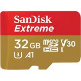32 GB SanDisk Extreme microSDHC Class 10 UHS-I Retail inkl. Adapter 32 GB SanDisk Extreme microSDHC Class 10 UHS-I Retail inkl. Adapter