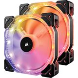 Corsair HD140 RGB LED PWM 2er-Pack mit Controller 140x140x25mm Corsair HD140 RGB LED PWM 2er-Pack mit Controller 140x140x25mm