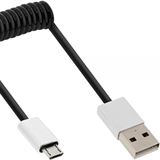 (€3,45*/1m) 2.00m InLine USB2.0 Anschlusskabel Spiralkabel USB A (€3,45*/1m) 2.00m InLine USB2.0 Anschlusskabel Spiralkabel USB A