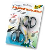 Folia Silhouettenschere, L&auml;nge: 105 mm, 2er-Set
