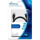 (€7,42*/1m) 1.20m MediaRange USB3.0 Anschlusskabel Super-Speed (€7,42*/1m) 1.20m MediaRange USB3.0 Anschlusskabel Super-Speed