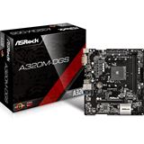 ASRock A320M-DGS AMD A320 So.AM4 Dual Channel DDR mATX Retail ASRock A320M-DGS AMD A320 So.AM4 Dual Channel DDR mATX Retail
