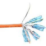 (&euro;0,88*/1m) 50.00m InLine Cat. 6 Verlegekabel S/FTP AWG23 /