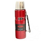 Thermos Isolierflasche STAINLESS KING, 1,2 Liter, rot