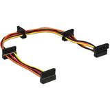 (€17,25*/1m) 0.40m Delock SATA Y-Stromadapterkabel SATA Strom (€17,25*/1m) 0.40m Delock SATA Y-Stromadapterkabel SATA Strom