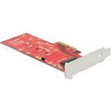 Delock PCI Expr Card 4x + NVMe M.2 Key M int + Kühlk. LowPro Delock PCI Expr Card 4x + NVMe M.2 Key M int + Kühlk. LowPro