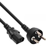 (€2,30*/1m) 3.00m InLine Stromkabel Stecker Daenemark auf (€2,30*/1m) 3.00m InLine Stromkabel Stecker Daenemark auf