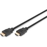 (&euro;1,58*/1m) 5.00m Digitus HDMI Anschlusskabel HDMI Typ A Stecker