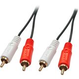 (€4,90*/1m) 1.00m Lindy Audio Anschlusskabel Stereo 2xCinch (€4,90*/1m) 1.00m Lindy Audio Anschlusskabel Stereo 2xCinch