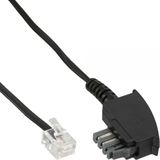 (€3,90*/1m) 1.00m InLine TAE-N Anschlusskabel TAE-N Stecker auf (€3,90*/1m) 1.00m InLine TAE-N Anschlusskabel TAE-N Stecker auf