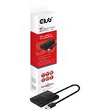 Club 3D Adapter USB 3.1 Typ A auf HDMI 2.0 Dual Monitor 4K60Hz Club 3D Adapter USB 3.1 Typ A auf HDMI 2.0 Dual Monitor 4K60Hz