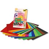 folia Fotokartonblock, 220 x 330 mm, farbig sortiert