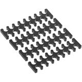 Alphacool Eiskamm X16 - 3mm - 4 St&uuml;ck schwarz