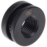 Alphacool HF Schottverschraubung kurze Version G1/4, tiefschwarz Alphacool HF Schottverschraubung kurze Version G1/4, tiefschwarz