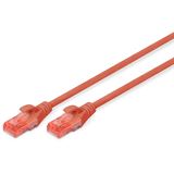 (&euro;2,45*/1m) 2.00m Digitus Cat. 6 Patchkabel U/UTP RJ45 Stecker