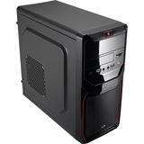 AeroCool Qs-183 Advance Micro-ATX ohne Netzteil schwarz/rot AeroCool Qs-183 Advance Micro-ATX ohne Netzteil schwarz/rot