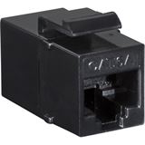 Logilink Keystone Modular Verbinder RJ45 Buchsen Cat6A schw Logilink Keystone Modular Verbinder RJ45 Buchsen Cat6A schw