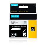 DYMO 622289 D1 12mm schwarz/klar