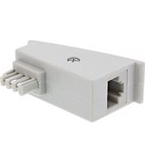 InLine TAE-F Adapter, TAE-F Stecker auf RJ45 Buchse, 8P2C für InLine TAE-F Adapter, TAE-F Stecker auf RJ45 Buchse, 8P2C für