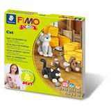 FIMO kids Modellier-Set Form & Play "Cat", Level 2