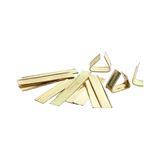 Folia Verschluss-Clips, L&auml;nge: ca. 30 mm, gold