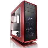 Fractal Design Focus G mit Sichtfenster Midi Tower ohne Netzteil rot Fractal Design Focus G mit Sichtfenster Midi Tower ohne Netzteil rot