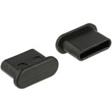 Delock Staubschutz USB TypC-Buchse o. Griff 10 St. schwarz Delock Staubschutz USB TypC-Buchse o. Griff 10 St. schwarz