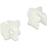 Delock Staubschutz f&uuml;r RJ11-St. m. Griff 10 St. wei&szlig;