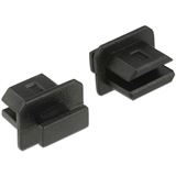 Delock Staubschutz für mini-Displayport-Bu. m.Gr. 10St. schwarz Delock Staubschutz für mini-Displayport-Bu. m.Gr. 10St. schwarz