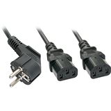 (€4,95*/1m) 2.00m Lindy Strom Y-Kabel Schutzkontakt Stecker auf (€4,95*/1m) 2.00m Lindy Strom Y-Kabel Schutzkontakt Stecker auf