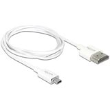 (€12,90*/1m) 1.00m Delock HDMI2.0 Anschlusskabel Ethernet HDMI (€12,90*/1m) 1.00m Delock HDMI2.0 Anschlusskabel Ethernet HDMI