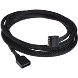 Phobya RGB 4pol Verl&auml;ngerung 150cm - Schwarz