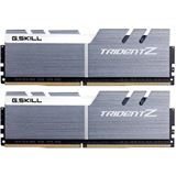 16GB G.Skill Trident Z silber/weiß DDR4-4400 DIMM CL19 Dual Kit 16GB G.Skill Trident Z silber/weiß DDR4-4400 DIMM CL19 Dual Kit
