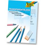 Folia Transparentpapier-Block, DIN A4, 80 g/qm, 25 Blatt