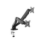 Equip Tischhalterung 13"-27" LCD VESA f. 2 Monitore Gasfede Equip Tischhalterung 13"-27" LCD VESA f. 2 Monitore Gasfede