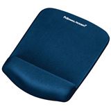 Fellowes GmbH Handgelenkauflage PlushTouch mit Mauspad, blau Fellowes GmbH Handgelenkauflage PlushTouch mit Mauspad, blau